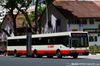 Thumbnail: TIB 983X — Historical archive of a Mercedes-Benz O.405G (Hispano MK2) articulated (bendy) bus operating on service 176 under SMRT Buses. Photographed in June 2016, buses of this model type have since been completely retired from passenger service.